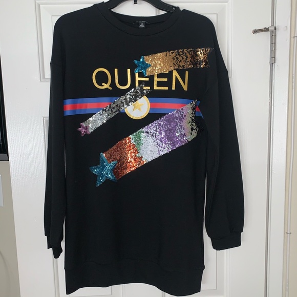 👑 Sweater Dress - Picture 2 of 5